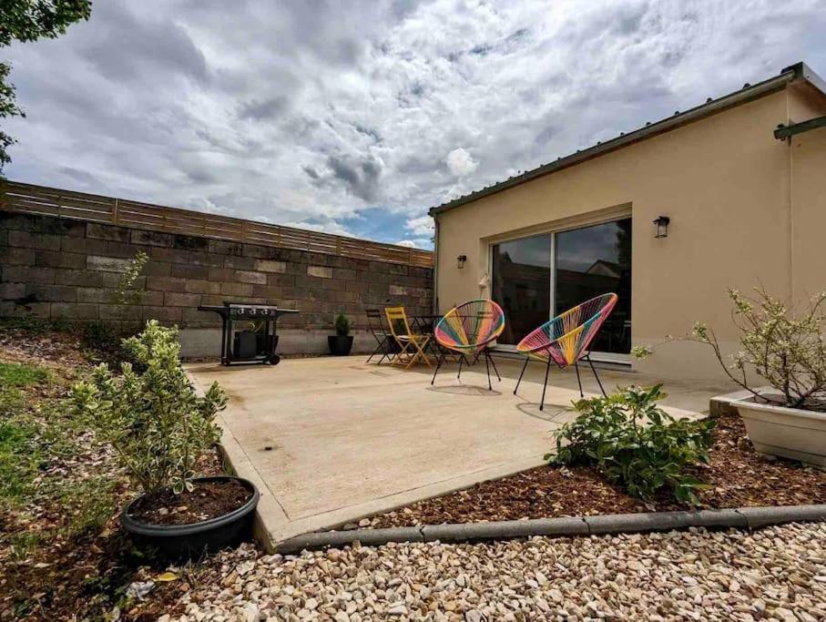 Logement De Plain-Pied Avec Jardin, Terrasse Gurgy المظهر الخارجي الصورة